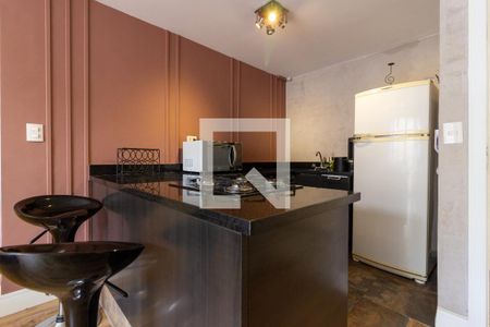 Sala/Cozinha de apartamento à venda com 3 quartos, 90m² em Cerqueira César, São Paulo