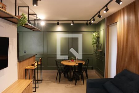 Sala de apartamento para alugar com 2 quartos, 65m² em Vila dos Alpes, Goiânia