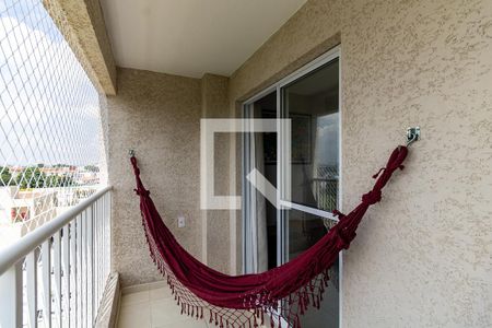 Varanda da Sala de apartamento para alugar com 2 quartos, 45m² em Vila Moraes, São Paulo