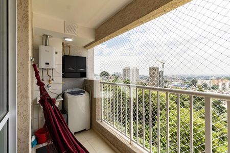Varanda da Sala de apartamento para alugar com 2 quartos, 45m² em Vila Moraes, São Paulo