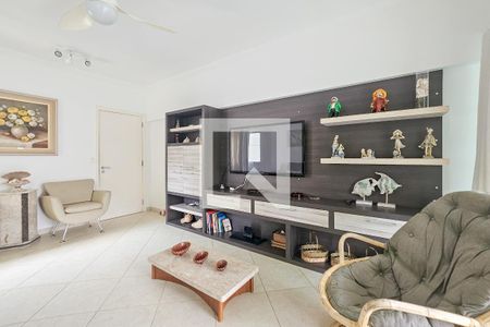Sala de apartamento para alugar com 4 quartos, 140m² em Balneário Cidade Atlântica, Guarujá