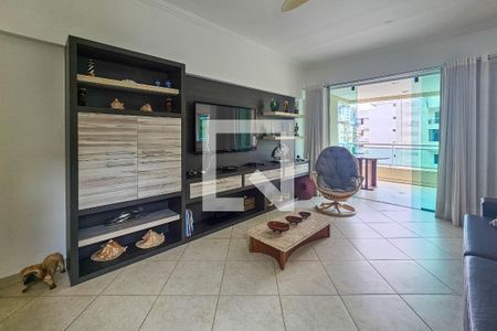 Sala de apartamento para alugar com 4 quartos, 140m² em Balneário Cidade Atlântica, Guarujá