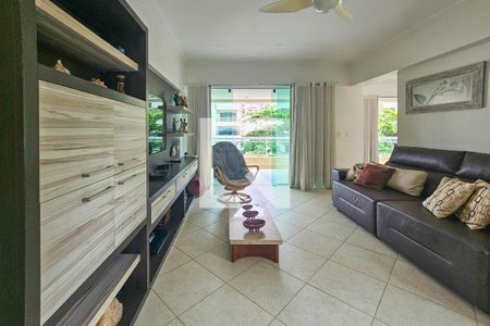 Sala de apartamento para alugar com 4 quartos, 140m² em Balneário Cidade Atlântica, Guarujá