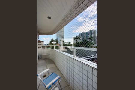 Sacada da Suite de apartamento para alugar com 2 quartos, 90m² em Canto do Forte, Praia Grande
