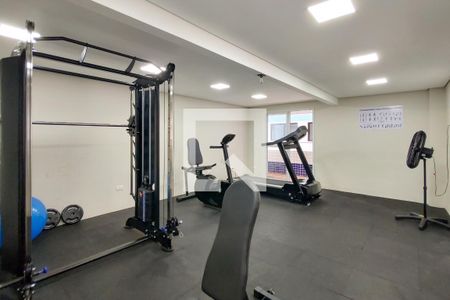Área comum - Academia de apartamento para alugar com 2 quartos, 90m² em Canto do Forte, Praia Grande