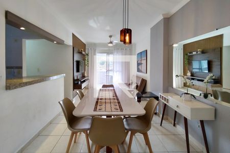 Sala de apartamento para alugar com 2 quartos, 90m² em Canto do Forte, Praia Grande