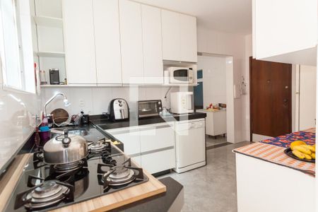 Cozinha de apartamento à venda com 4 quartos, 180m² em Dona Clara, Belo Horizonte