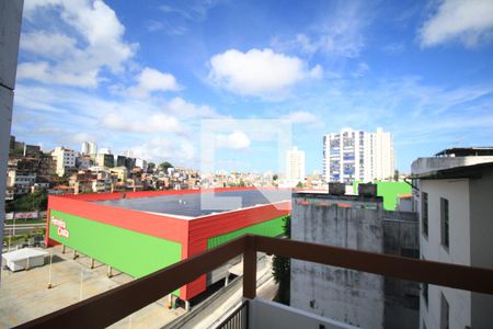 Vista da Sala de apartamento para alugar com 2 quartos, 90m² em Garcia, Salvador