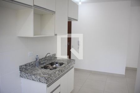 Cozinha de apartamento para alugar com 2 quartos, 49m² em Eldorado, Contagem