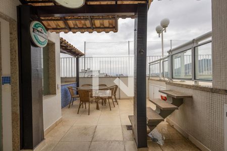 Sala Cobertura Vista de apartamento à venda com 3 quartos, 220m² em Tijuca, Rio de Janeiro