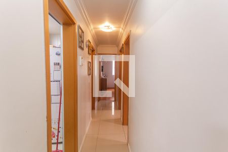 Corredor de apartamento à venda com 3 quartos, 95m² em Nova Granada, Belo Horizonte