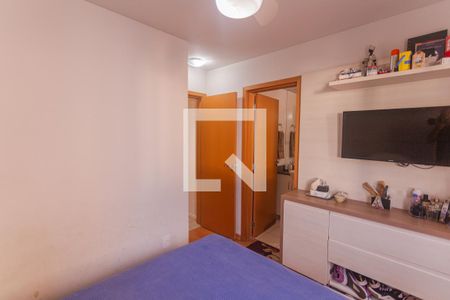 Suíte de apartamento à venda com 3 quartos, 95m² em Nova Granada, Belo Horizonte