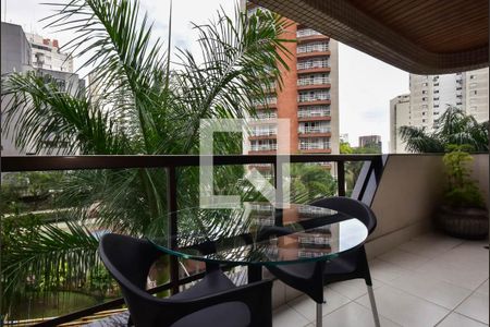 Varanda Sala de Jantar de apartamento à venda com 2 quartos, 109m² em Vila Andrade, São Paulo