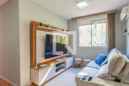 Sala de apartamento à venda com 2 quartos, 52m² em Vila Nova, Porto Alegre