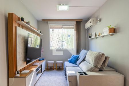 Sala de apartamento à venda com 2 quartos, 52m² em Vila Nova, Porto Alegre