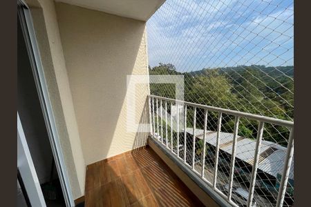 Varanda da Sala de apartamento para alugar com 2 quartos, 52m² em Lajeado, Cotia