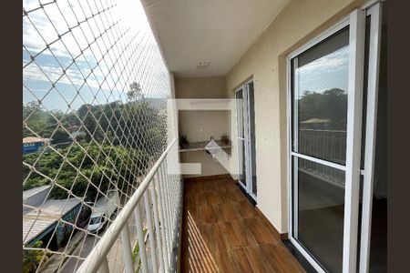 Varanda da Sala de apartamento para alugar com 2 quartos, 52m² em Lajeado, Cotia
