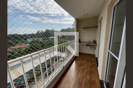 Varanda da Sala de apartamento para alugar com 2 quartos, 52m² em Lajeado, Cotia
