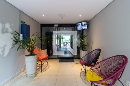 Área comum - Hall Social de kitnet/studio à venda com 1 quarto, 24m² em Pinheiros, São Paulo