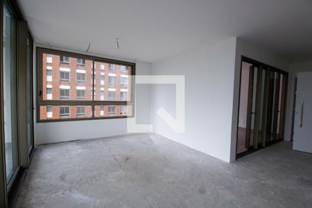 Sala e Cozinha de apartamento à venda com 3 quartos, 189m² em Vila Nova Conceição, São Paulo
