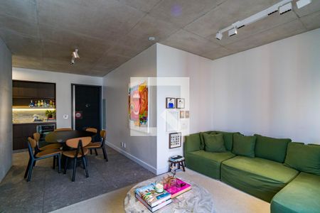 Sala de apartamento à venda com 2 quartos, 72m² em Jardim Fonte do Morumbi, São Paulo