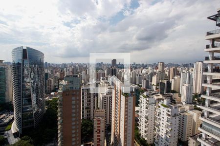 Vista da Varanda da Sala/Cozinha de apartamento à venda com 3 quartos, 189m² em Vila Nova Conceição, São Paulo