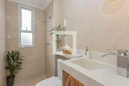 Banheiro suite de apartamento à venda com 2 quartos, 50m² em Vila Vermelha, São Paulo