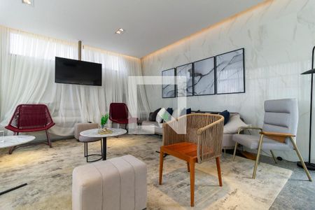 Rooftop - Salão de Festas de kitnet/studio à venda com 0 quarto, 26m² em Brooklin, São Paulo