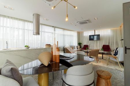 Rooftop - Salão de Festas de kitnet/studio à venda com 0 quarto, 26m² em Brooklin, São Paulo