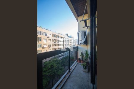 Varanda da Sala de apartamento à venda com 1 quarto, 75m² em Copacabana, Rio de Janeiro