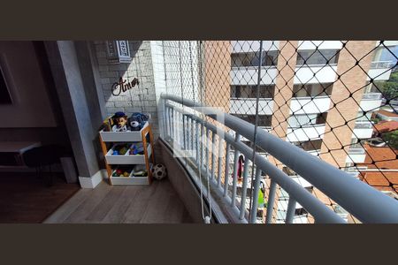 Varanda de apartamento à venda com 2 quartos, 86m² em Vila Mussoline, São Bernardo do Campo