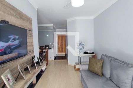 Sala de apartamento à venda com 3 quartos, 78m² em Jardim dos Oliveiras, Campinas