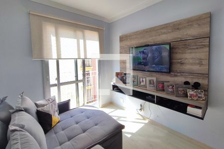 Sala de apartamento à venda com 3 quartos, 78m² em Jardim dos Oliveiras, Campinas