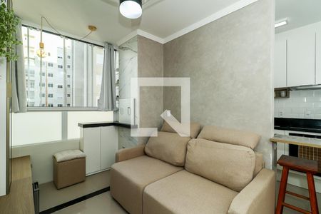 Sala de apartamento à venda com 2 quartos, 45m² em Morro Santana, Porto Alegre