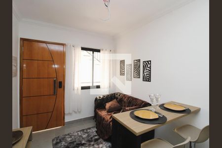 Sala de apartamento à venda com 2 quartos, 37m² em Vila Dom Pedro Ii, São Paulo