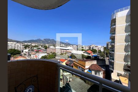 Varanda - Sala de apartamento para alugar com 2 quartos, 58m² em Taquara, Rio de Janeiro