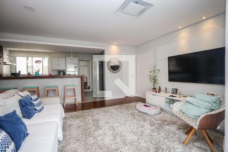 Sala de apartamento à venda com 3 quartos, 128m² em Vila Andrade, São Paulo