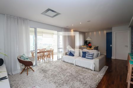 Sala de apartamento à venda com 3 quartos, 128m² em Vila Andrade, São Paulo