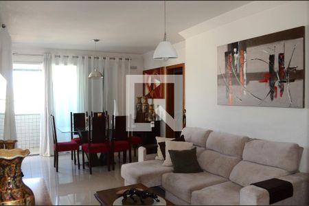 Sala de apartamento para alugar com 3 quartos, 103m² em Cidade Nova, Belo Horizonte