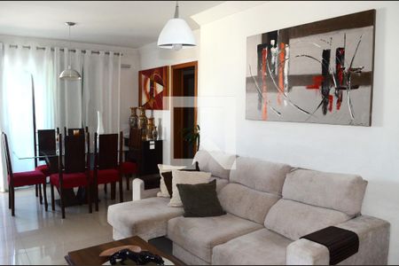 Sala de apartamento para alugar com 3 quartos, 103m² em Cidade Nova, Belo Horizonte