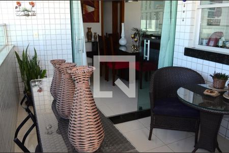 Varanda gourmet de apartamento para alugar com 3 quartos, 103m² em Cidade Nova, Belo Horizonte