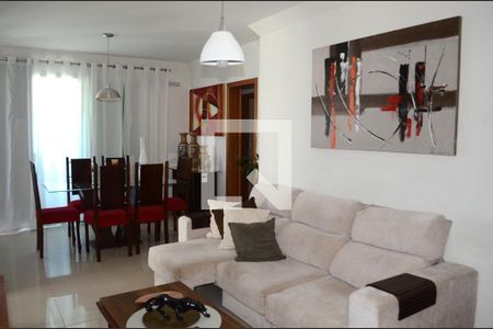 Sala de apartamento para alugar com 3 quartos, 103m² em Cidade Nova, Belo Horizonte