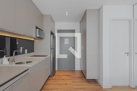 Cozinha de kitnet/studio à venda com 1 quarto, 39m² em Cerqueira César, São Paulo