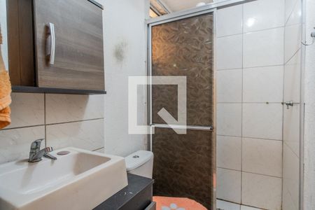 Banheiro de apartamento à venda com 2 quartos, 40m² em Cavalhada, Porto Alegre