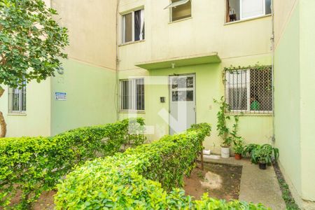 Fachada do bloco de apartamento à venda com 2 quartos, 40m² em Cavalhada, Porto Alegre
