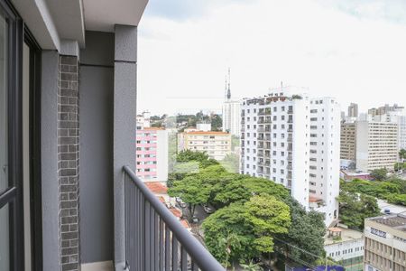 Sacada de apartamento à venda com 1 quarto, 27m² em Perdizes, São Paulo