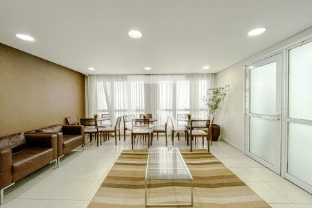 Área comum - Salão de festas de apartamento à venda com 1 quarto, 35m² em Brás, São Paulo