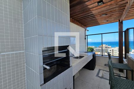 Área comum - Churrasqueira de apartamento para alugar com 1 quarto, 25m² em Ondina, Salvador