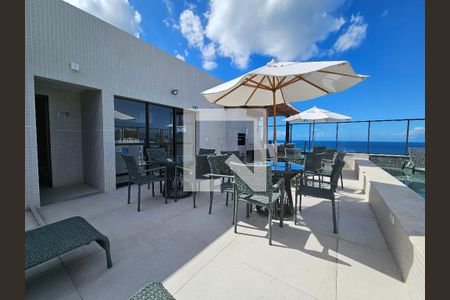 Área comum - Piscina de apartamento para alugar com 1 quarto, 25m² em Ondina, Salvador