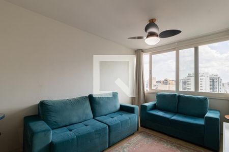 Sala de apartamento à venda com 3 quartos, 87m² em Moema, São Paulo